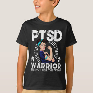 Ptsd Awareness For Men Women Warrior Awareness Gif T-Shirt
