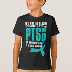 PTSD Awareness Month Let Go Support Veterans Menta T-Shirt
