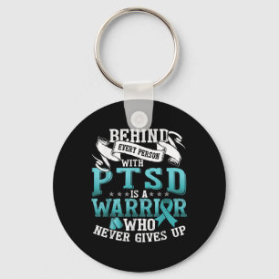 Ptsd Awareness Month _ Posttraumatic Stress Disord Key Ring
