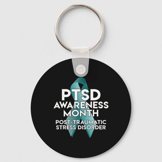 Ptsd Awareness Post Traumatic Stress Disorder  Key Ring (Front)