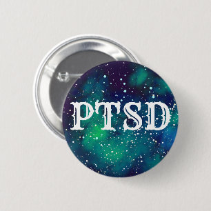 PTSD Customisable Galaxy Identity 6 Cm Round Badge