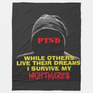 PTSD FLEECE BLANKET
