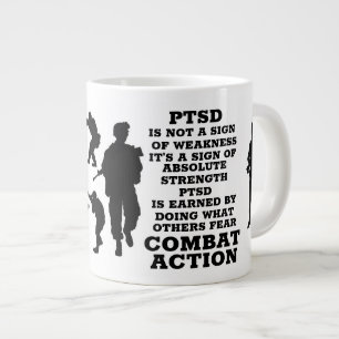 PTSD LARGE COFFEE MUG