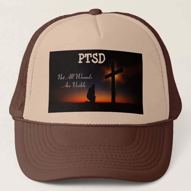 PTSD: Not all wounds are visible hat (Front)