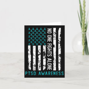 Ptsd Post Traumatic Stress Disorder Awareness Supp Card