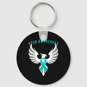 Ptsd Posttraumatic Stress Disorder Awareness Gift Key Ring