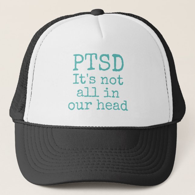 PTSD TRUCKER HAT (Front)