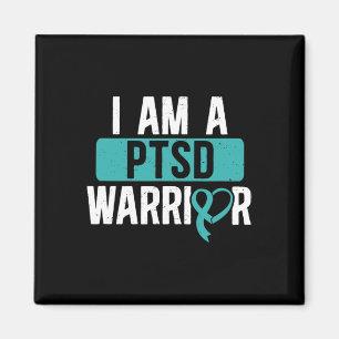 Ptsd Warrior Post Traumatic Stress Disorder Awaren Magnet