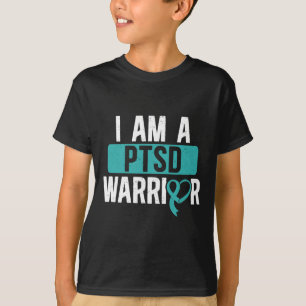 Ptsd Warrior Post Traumatic Stress Disorder Awaren T-Shirt
