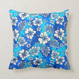 Pua Aloha Hawaiian Heart Shaped Hibiscus Cushion