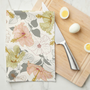 Pua Hibiscus, Māla Lani Tea Towel