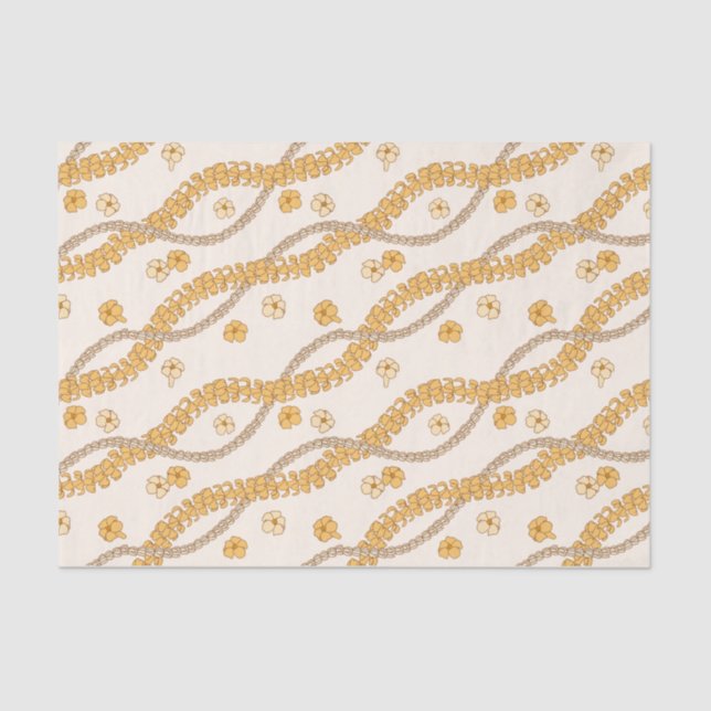 Puakenikeni lei tissue paper (Front)