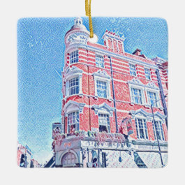 Pub 01 ceramic ornament