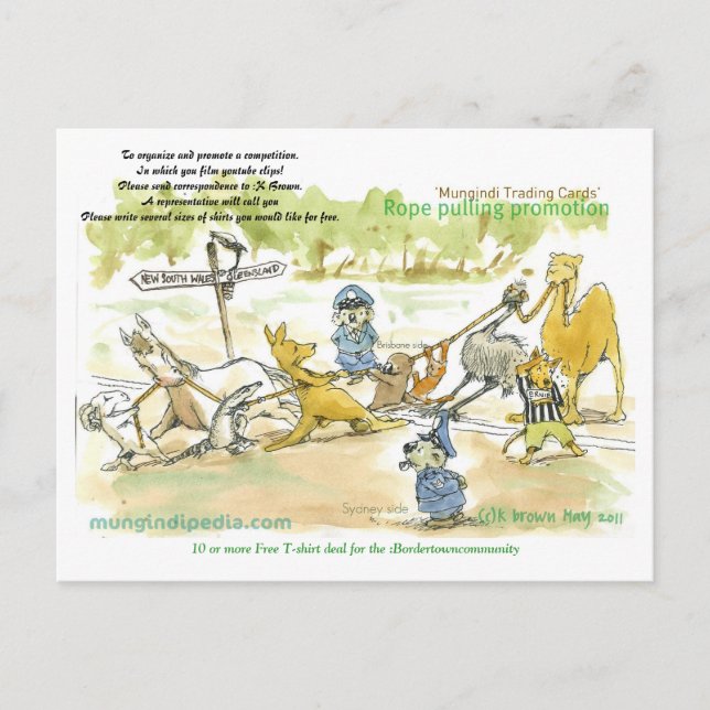 pub deal postcard (Front)