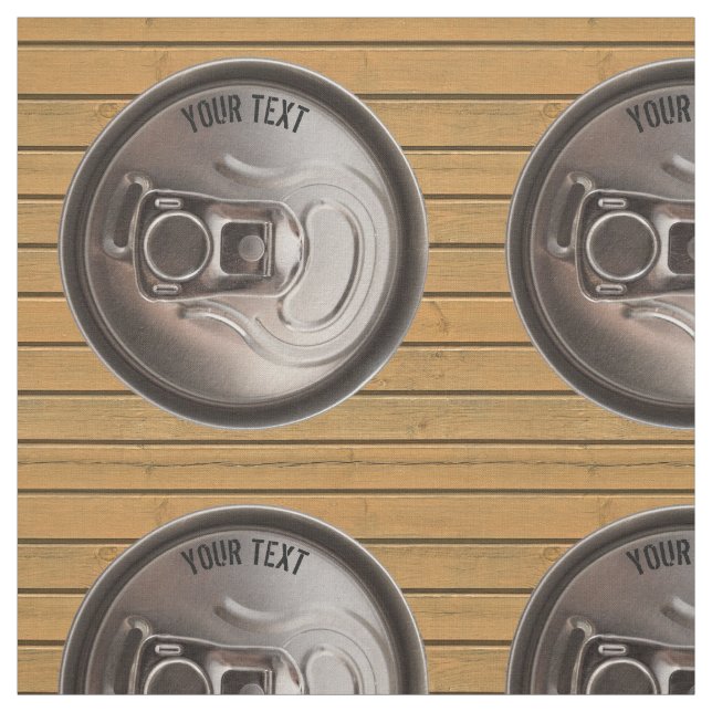 Pub Or Bar Owner Beer Can Fabric (Swatch)