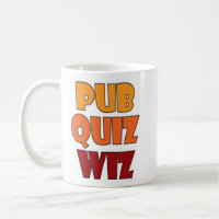 Pub Quiz Wiz Funny Trivia Challenge Design