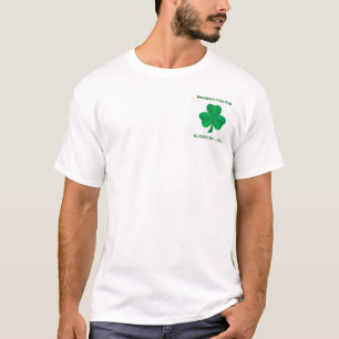 Pub Style Irish Shamrock Staff Logo T-Shirt