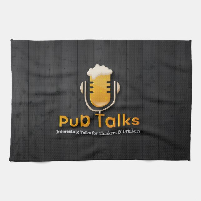 Pub Talks Tea Towel (Horizontal)