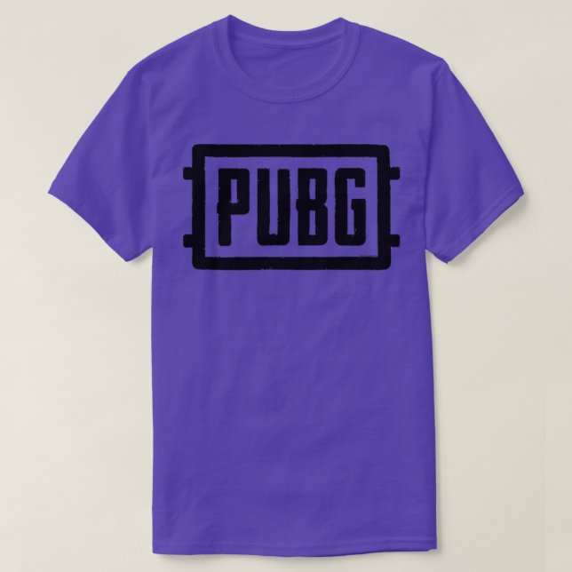 PUBG Black T-Shirt (Design Front)