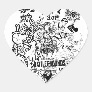 pubg doodle sticker