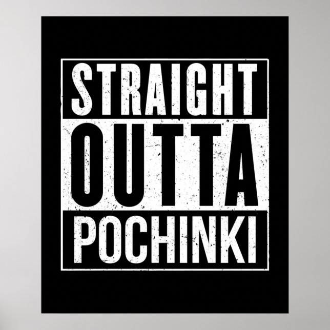 PUBG - Straight Outta Pochinki Poster (Front)