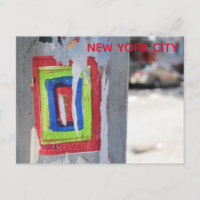 Public Art New York City Telephone Pole Graffiti