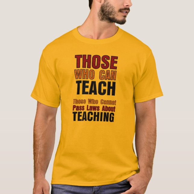 Public Education Attacks T-Shirt (Front)