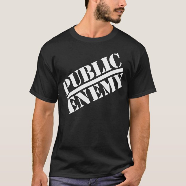 Public Enemy Official Big  T-Shirt (Front)