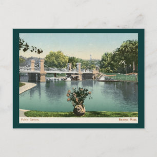 Public Garden, Boston 1905 Vintage Postcard