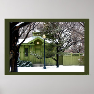 Public Garden Greens Poster