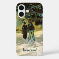 Public Garden with Couple by Vincent van Gogh