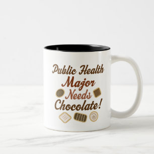 Public Health Major Chocolate Two-Tone Coffee Mug