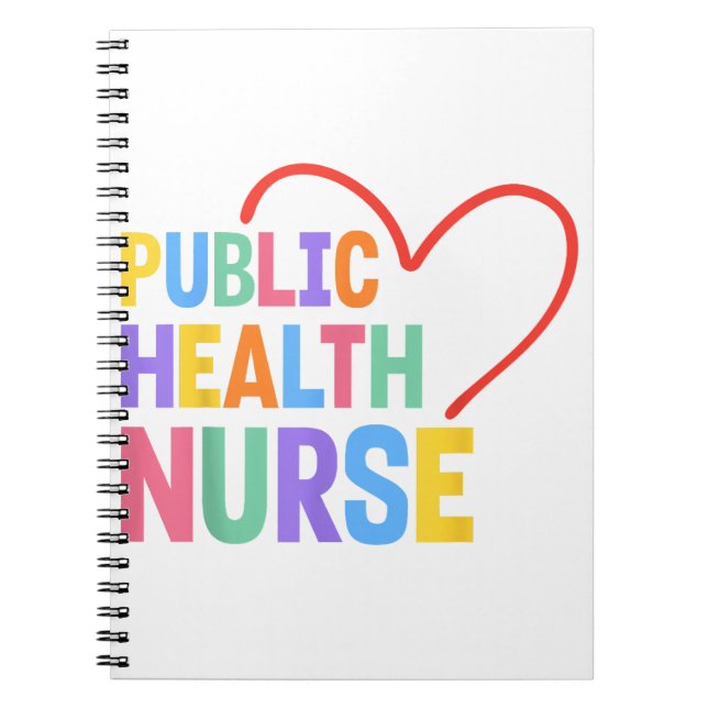 Public Health Nurse Heart Notebook (Front)