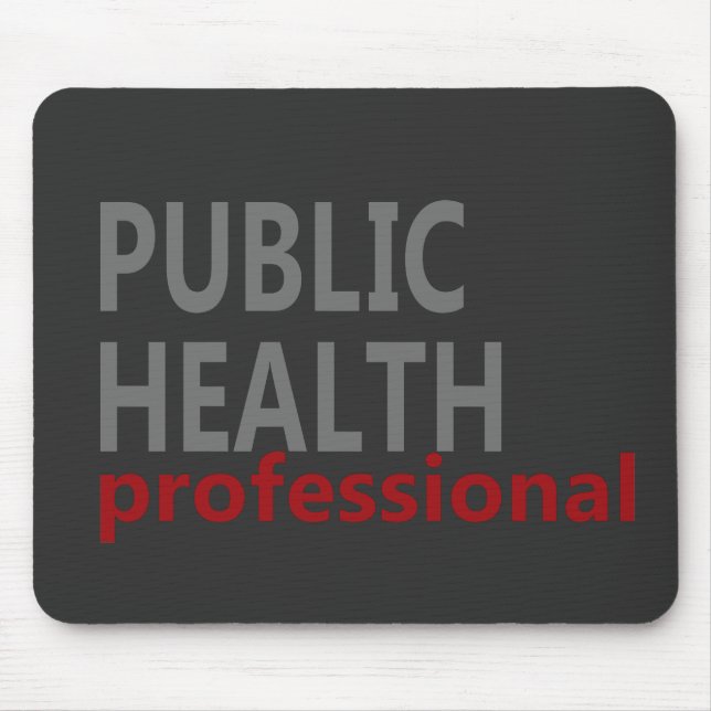 public health professional mouse mat (Front)
