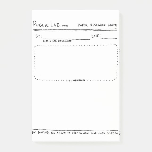 Public Lab Paper Research Notes (Front)