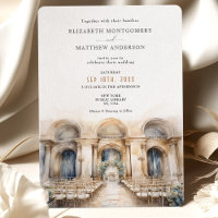 Public Library New York Wedding