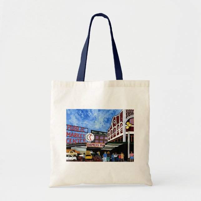 Public Market Centre Tote Bag (Front)