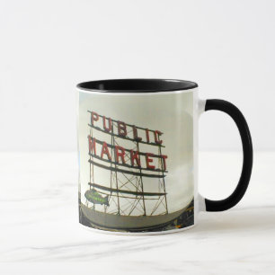 Public Market in Seattle, WA Mug