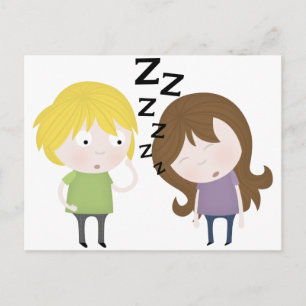 Public Narcolepsy Postcard