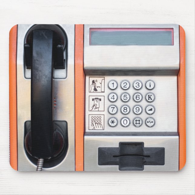 Public phone mouse mat (Front)