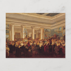 Public Sale at the Hotel Bullion Postcard