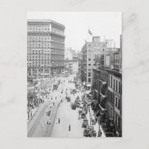 Public Square, Cleveland: 1915 Postcard