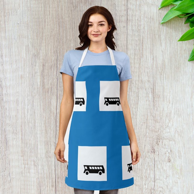 Public Transport Bus Stop Sign Urban Transit  Apron (Creator Uploaded)