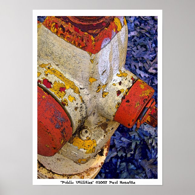 "Public Utilities" Poster (Front)