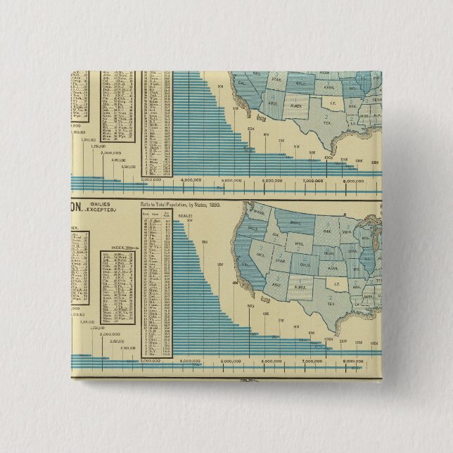 Publications and circulation 15 cm square badge (Front)