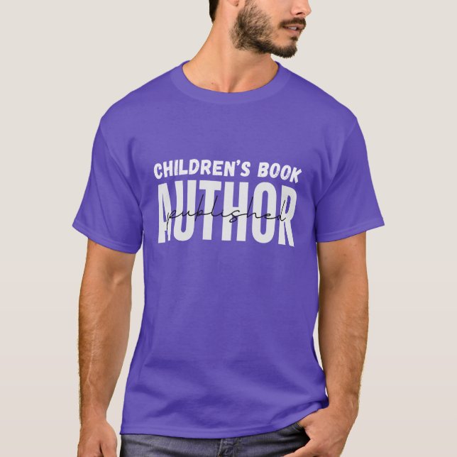 Published Author Unisex T-shirt  (Front)
