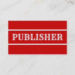 Publisher Business Card
