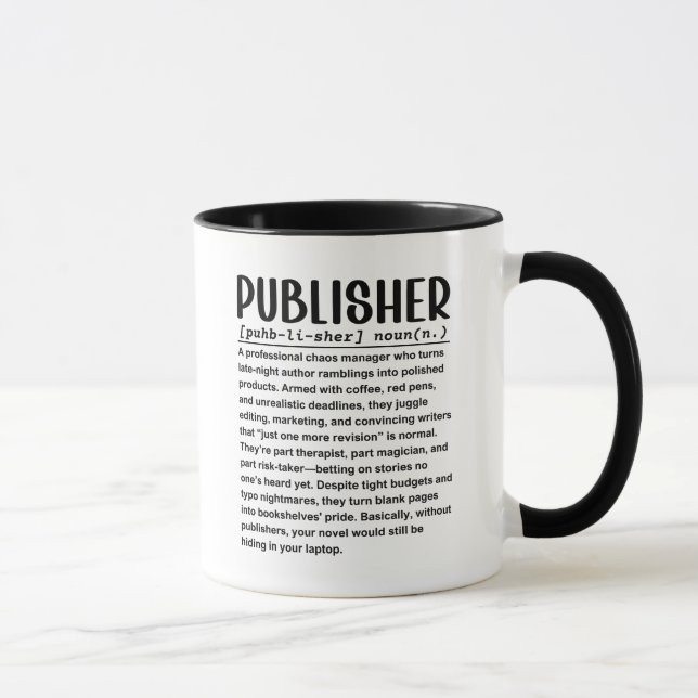 Publisher Mug (Right)