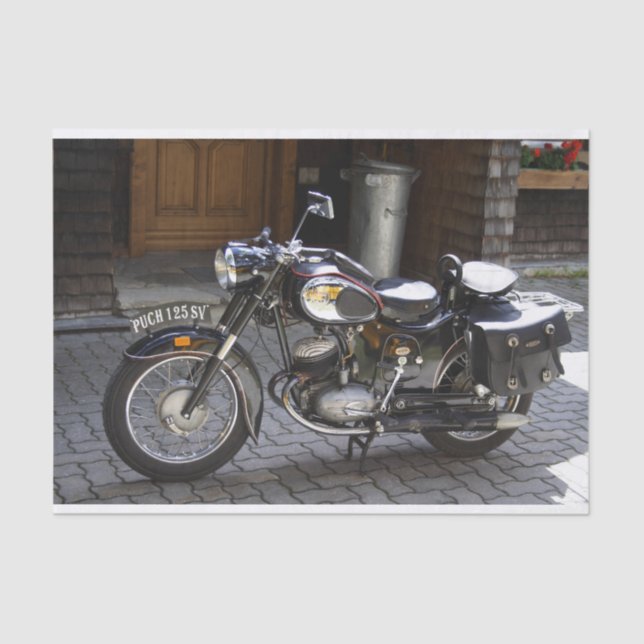 Puch 125 SV Tissue Paper (Front)