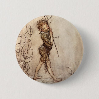 Puck 6 Cm Round Badge